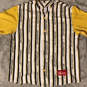 Supreme baseball jersey